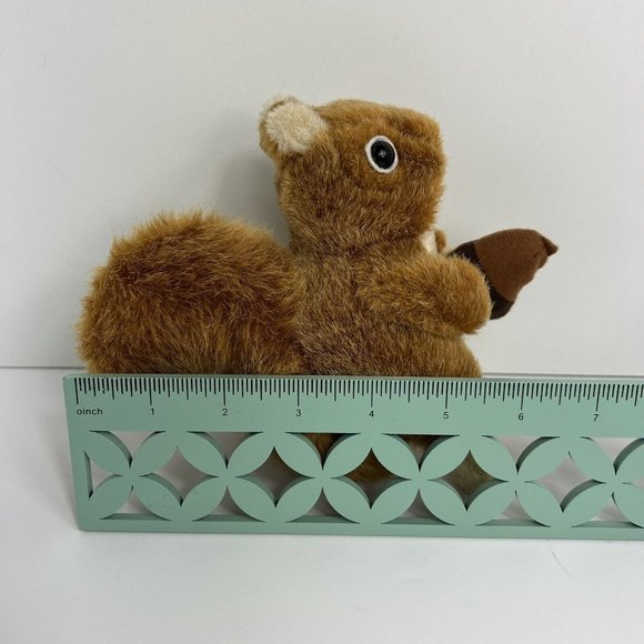Wild Republic Plush Red Squirrel 6" Stuffed Animal Acorn Non Working Sound Box - Picture 12 of 12